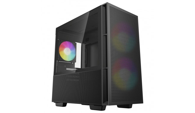 "DeepCool CH360 Micro-ATX Case Black"