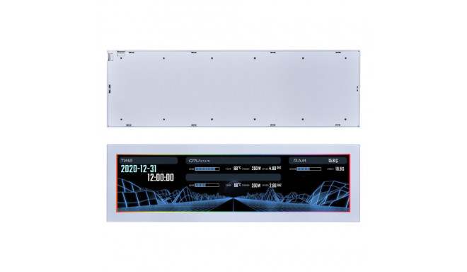 "Lian Li 8.8"" Universal Screen White"