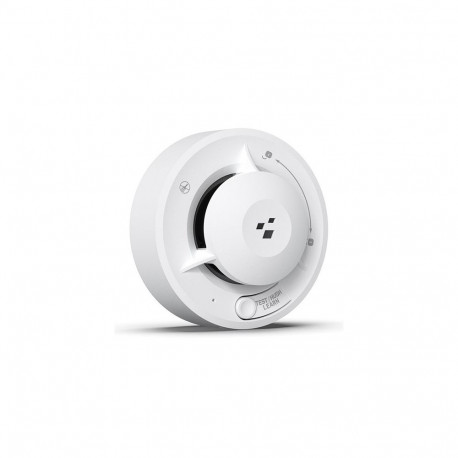 Smart Home Device - HiSmart TUYA Photoelectric Smoke Detector Wi-Fi, Battery Operated, White