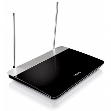 Siseruumide teleriantenn reguleeritava võimendusega, 1.8m koaksiaalkaabel, 75Ohm, 3G/4G filter, DVB-