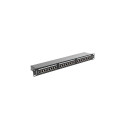 Lanberg PPS6-1024-B patch panel 1U