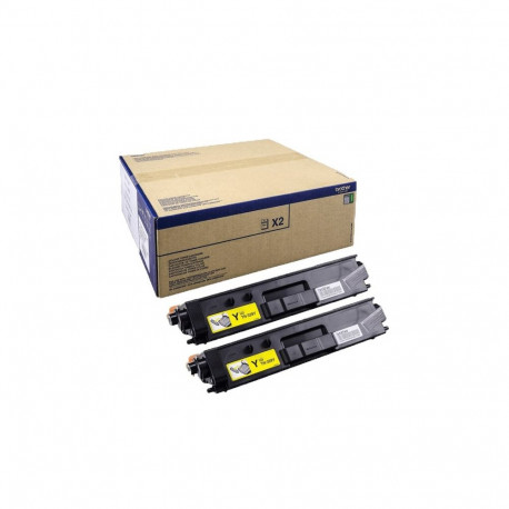 Brother TN-329YTWIN toner cartridge 2 pc(s) Original Yellow