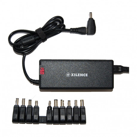 "Xilence XM012 Universal Notebook Ladegert, 11 Adapter, LED Anzeige, 120W"