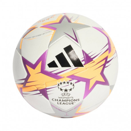 adidas jalgpall UCL Womens League 26/27 League Stage KE5142 5, valge-oranž-hõbedane