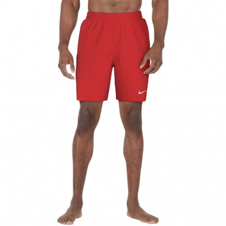 Spodenki kąpielowe Nike Essential 7 czerwone NESSF559 614 S