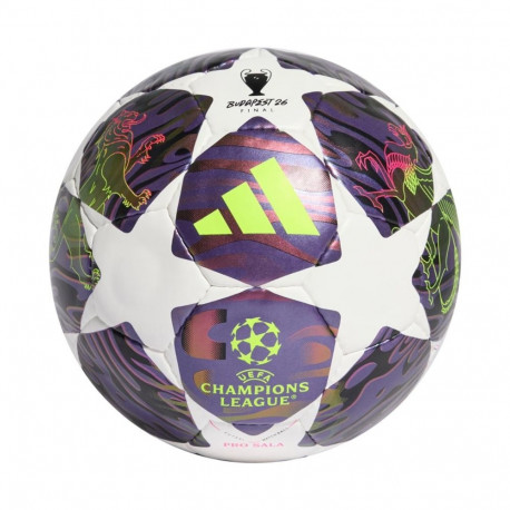 adidas saalijalgpall UCL 25/26 Final Pro Sala JX9102 FUTS, lilla-valge
