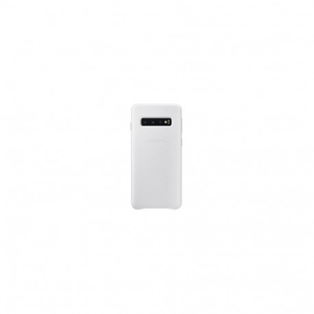 Samsung kaitseümbris Galaxy S10 Leather Cover, valge