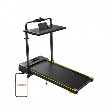 ACEZOE P20 Foldable Electric Treadmill (Black and Yellow)