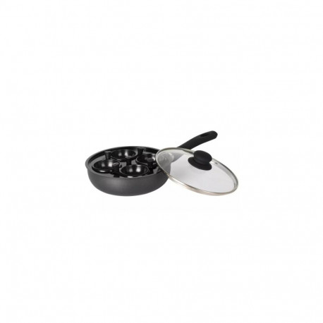 KINGHoff sügav pann KH 1806 kaane ja munade jaoks mõeldud sisetükiga 56ml, läbimõõt 20x6cm (59082872