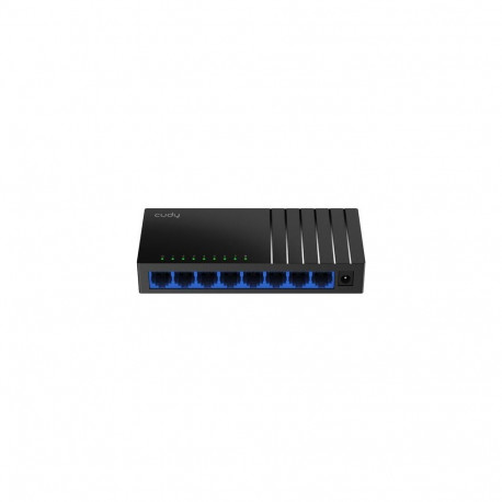 Cudy GS108D network switch Unmanaged Gigabit Ethernet (10/100/1000) Black