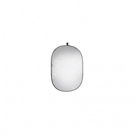 Photography Reflector - 7-in-1 Oval 90x120cm White Silver Gold Green Blue
