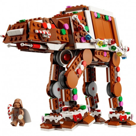 Constructor - LEGO Star Wars 40806 Gingerbread AT-AT, 697 Pieces, 1 Minifigure, 10+