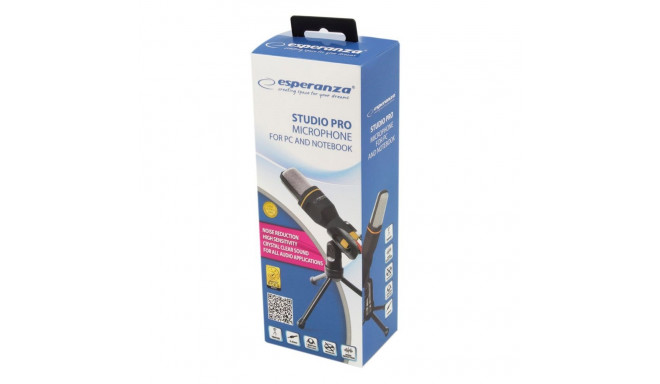 Microphone - Esperanza EH182 Table Microphone Black