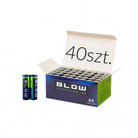 Battery AA LR6 Super Alkaline 40 pieces