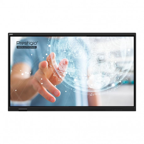 PRESTIGIO SOLUTIONS Multiboard 75-inch Light Series Gen 7, Android 14, Google EDLA, AI button, 8/128