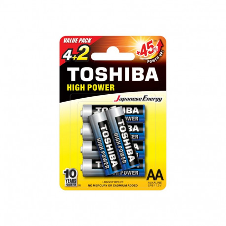 Bateria lr6 promopack 4+2