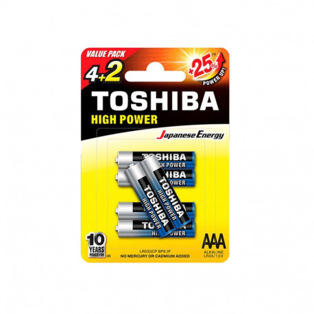 Bateria lr03 promopack 4+2