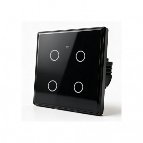 Smart touch Light switch 4Gang WiFi Timer Tuya