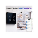 Smart touch Light switch 4Gang WiFi Timer Tuya