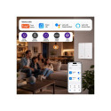 Smart Light switch WiFi 2Gang Timer Tuya