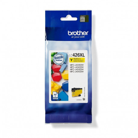 Brother tindikassett LC426XLY suure mahuga, kollane