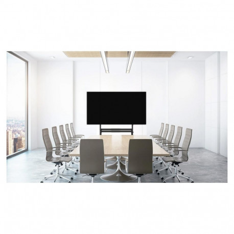 Vision LCD-ekraani käru VFM-F12 molbert-tüüpi terasest 139.7-254cm (55in-100in), mattmust