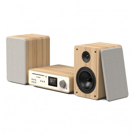 "Pure Classic Stereo Cotton White/Oak EU/UK"