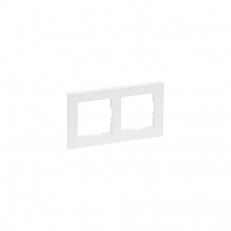 "Legrand 765182 SEANO+2-fach Rahmen in der Farbausfhrung Ultrawei"