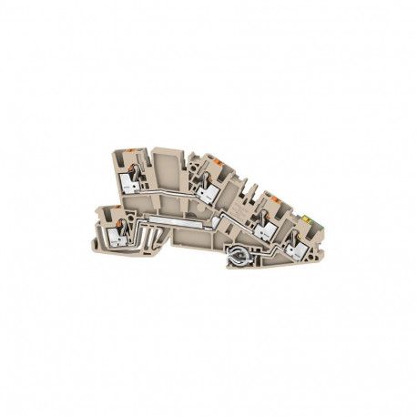 Weidmüller paigaldusriviklemm AITB 2.5 L-L-PE 2669010000