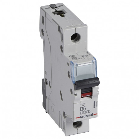 Legrand automaatkaitselüliti 403353 TX3 B 6A 1-polig 6kA 230/400VAC 1TE