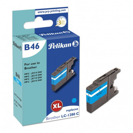"Pelikan Tinte für Brother LC1280XL C"