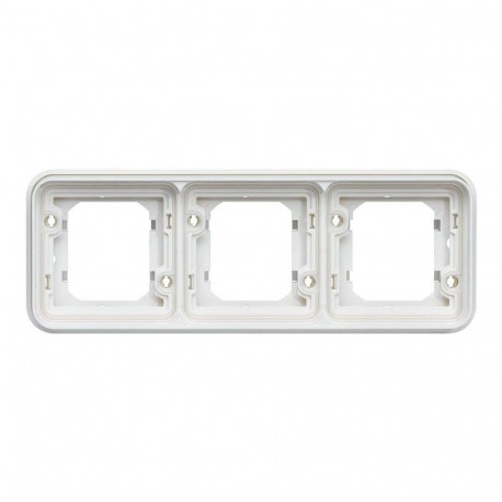Raam WNA401B 1-kohaline integreeritav W.1 IP55, polaarvalge