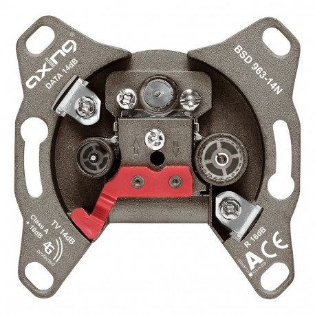 "AXING BSD 963-14N Antennendose Durchgang 14dB"