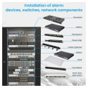 Extralink rack-kapp 27U 600x800, must