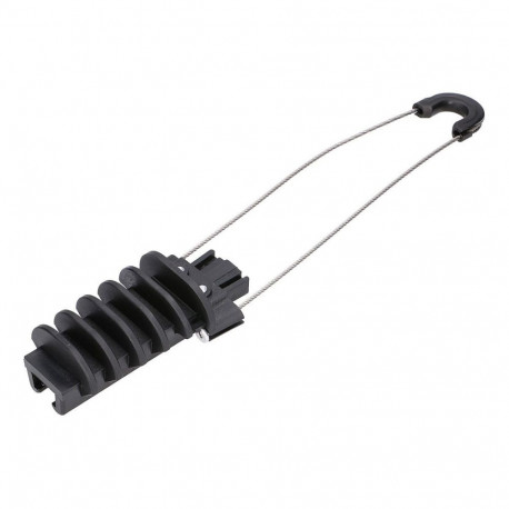 "Extralink PA6-9 | Anchoring clamp | for aerial fiber optic cables"