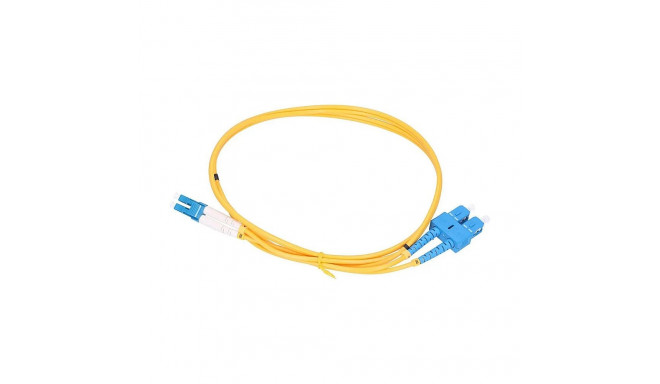 "Extralink Patchkabel LC/UPC-SC/UPC, Monomode, Duplex, G652D, 3mm, 20m"