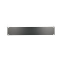 "Extralink 2U 19"" Frontplatte, Schwarz"