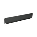 "Extralink 2U 19"" Frontplatte, Schwarz"