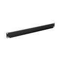 "Extralink 1U 19"" Frontplatte, Schwarz"