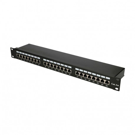 "Extralink CAT5E STP V2 Patchpanel, 24 Ports"