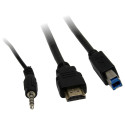 Inter-Tech IPC KVM-lüliti AS-42HUS HDMI