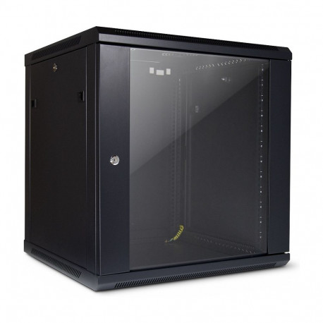 "Inter-Tech Wandgehuse SMA-6612 (schwarz, 12HE)"