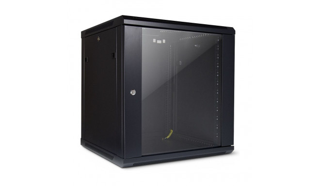 "Inter-Tech Wandgehuse SMA-6612 (schwarz, 12HE)"