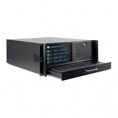 "Inter-Tech 48.3cm IPC 4U 4452-TFT mit Monitor/Tastatur/Maus"