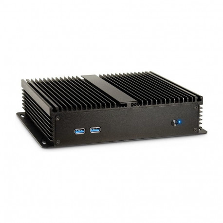 "Inter-Tech IP-40 Gehäuse Thin Mini-ITX, USB 3.0, schwarz"