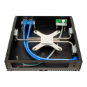 Inter-Tech arvutikorpus IP-40 Thin Mini-ITX, USB 3.0, must