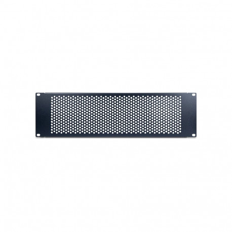 Inter-Tech 19" perforeeritud pimepaneel 3HE,134x482x11mm, RAL 9005