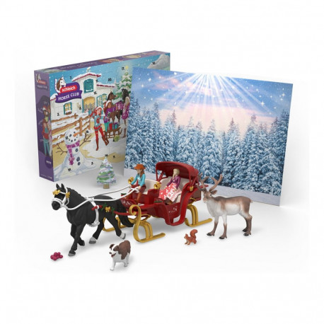 "Schleich Gr. Adventsk. HORSE CLUB - Weihnachtl. Schlittenf."