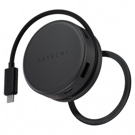 "Satechi OntheGo™ 7-in-1 Multiport Adapter Schwarz"