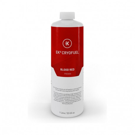 EK Water Blocks eelsegatud jahutusvedelik EK-CryoFuel 1000ml, verepunane
